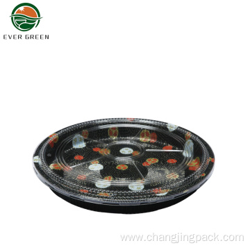 Take out Tableware Fancy Eco Friendly Round Plates